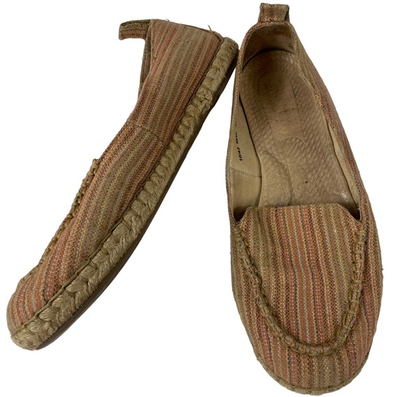 Born Shoes Born Sitton Espadrille Slipon Laceless Cotton Fabric